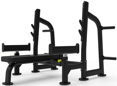 Impulse ITF8202OPT Olympic Flat Bench Safety Bar Attachment