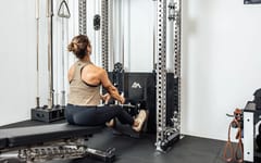 REP Wall-Mounted Ares™ 2.0 (93") – 4 Post Compact Configuration – Metallic Black – With Storage Wings & Full Accessory Package | Luxury Home Gym System India