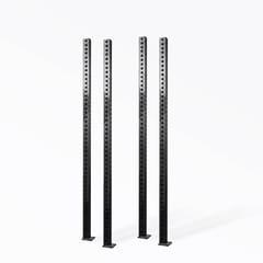 REP PR-5000 Dual Athena Half Rack – 80", Metallic Black