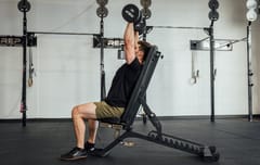 REP BlackWing Adjustable Bench – Metallic Black