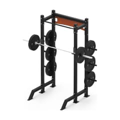 Afton 4 Pillar Half Rack with Plate Storage – 3 Series